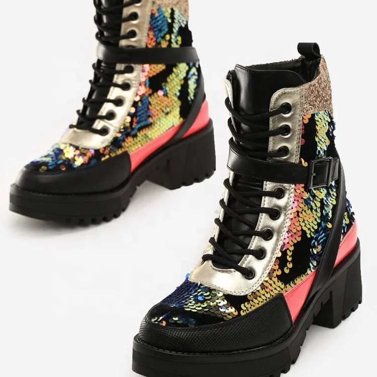 Women Painted Designer Casual Shoes Ankle Boot Glitter Boots For Women Platform Boots
Women Painted Designer Casual Shoes Ankle Boot Glitter Boots For Women Platform Boots