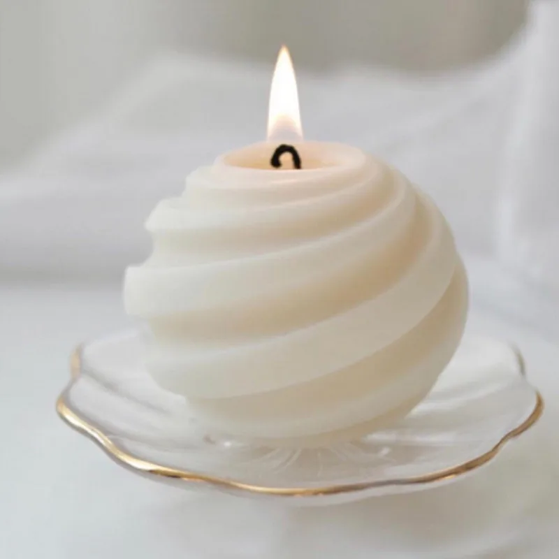 Geometric New Design Candle Silicone Molds Korean Style Handmade spiral candle mold, As the picture
Geometric New Design Candle Silicone Molds Korean Style Handmade spiral candle mold, As the picture