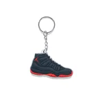 shoe souvenir rubber keychain soft pvc jordan sneaker mini nike shoe keychain custom