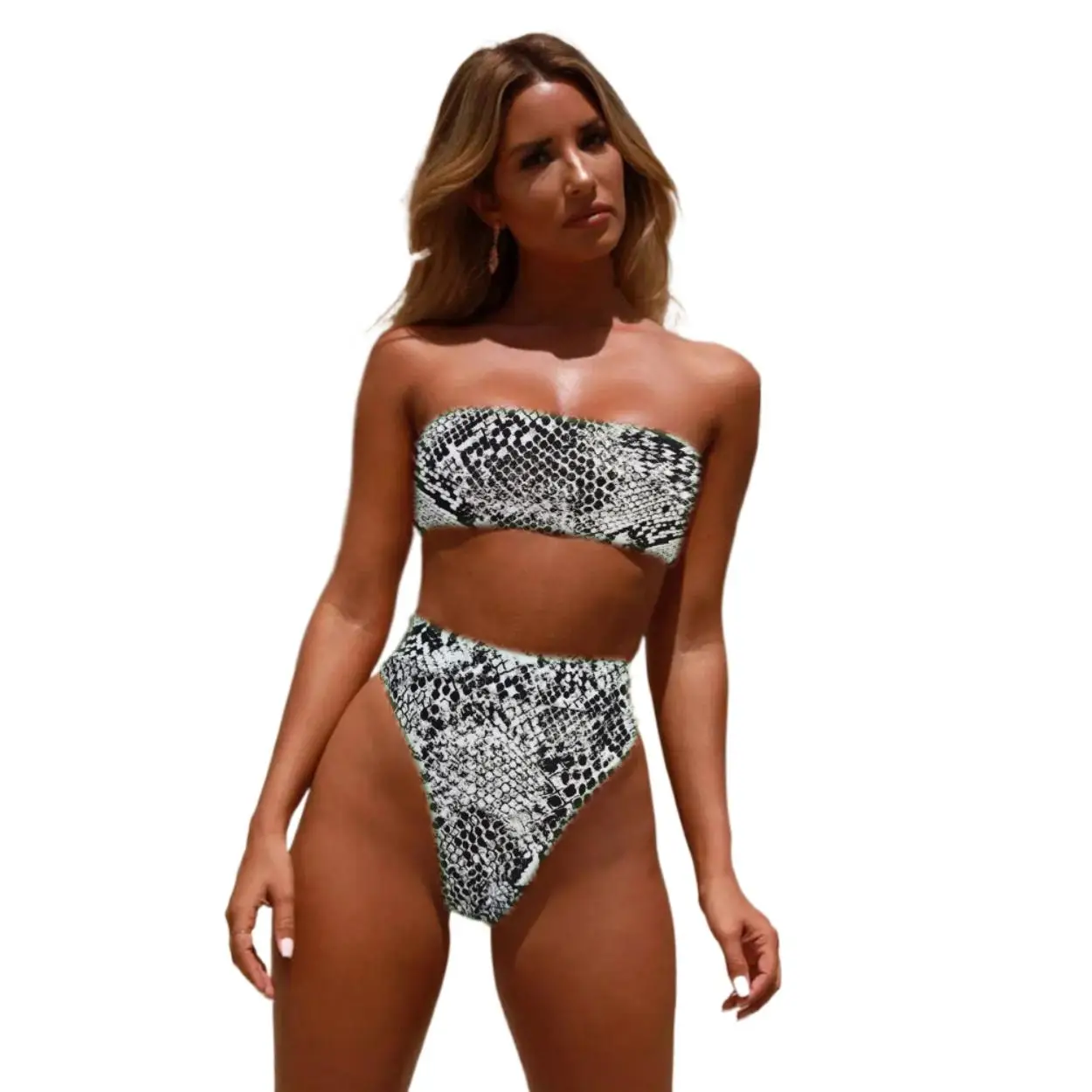Wholesale 2021 European And American Basic Bra Swimsuit High Waist Pants Snake Skin Multi Color Swimwearsuit
Wholesale 2021 European And American Basic Bra Swimsuit High Waist Pants Snake Skin Multi Color Swimwearsuit