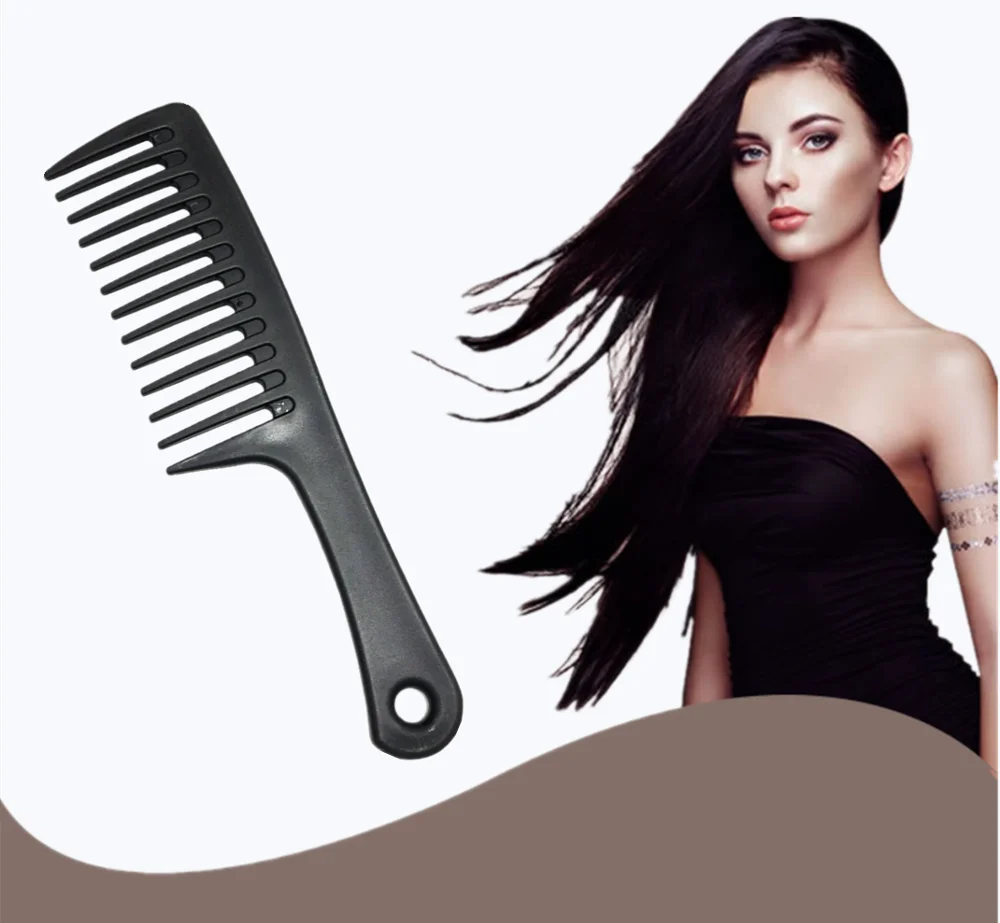 Free Shipping Best Fashionable Hairdressing Plastic Styling Black Wide Tooth Detangling Hair Brush Comb
Free Shipping Best Fashionable Hairdressing Plastic Styling Black Wide Tooth Detangling Hair Brush Comb