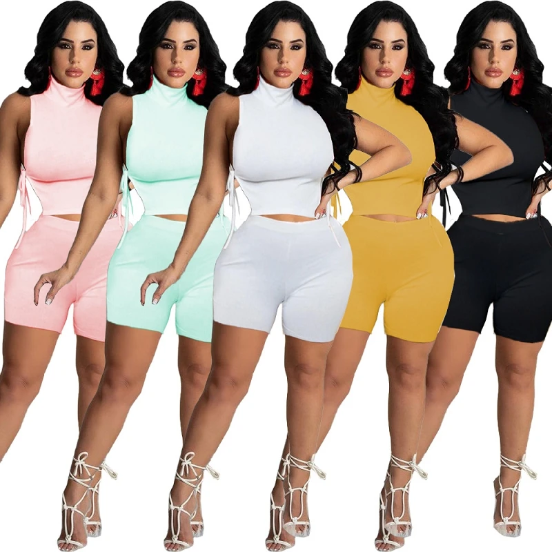 MD-20051911 New Sexy Women 2 Piece Set Crop Top Biker Shorts Two Piece Women Sportswear Summer Clothing, 5 colors
MD-20051911 New Sexy Women 2 Piece Set Crop Top Biker Shorts Two Piece Women Sportswear Summer Clothing, 5 colors