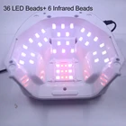2020 Gelpal OEM/ODM Nail Salon Equipment 72W Sun Nail UV Gel Polish Dryer Curing Lamp Rechargeable UV LED Nail Lamp