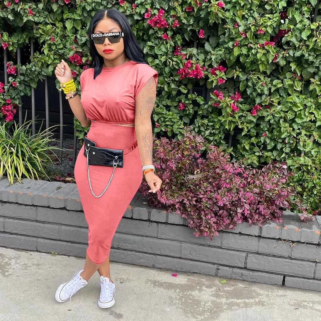 A0074 Women Skirts Two 2 Piece Set Fashion Streetwear Crop Tops and Midi Skirt Matching Set Classic Outfits, Black
A0074 Women Skirts Two 2 Piece Set Fashion Streetwear Crop Tops and Midi Skirt Matching Set Classic Outfits, Black