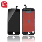 OEM free shipping Black Full Front LCD Touch Screen+ Digitizer Assembly + Frame for iphone 6 4.7"