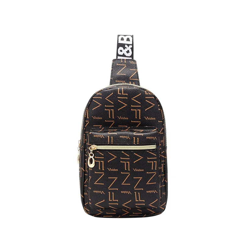 Geometric Pattern Print Women's Chest Bag Girls Large Capacity One Shoulder Crossbody Waist Bag Sling Bag For Women Fashionable, Full print
Geometric Pattern Print Women's Chest Bag Girls Large Capacity One Shoulder Crossbody Waist Bag Sling Bag For Women Fashionable, Full print