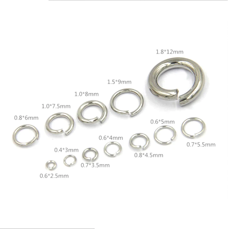Factory supply polished metal split o ring opening stainless steel terminal jump o rings, Steel color
Factory supply polished metal split o ring opening stainless steel terminal jump o rings, Steel color
