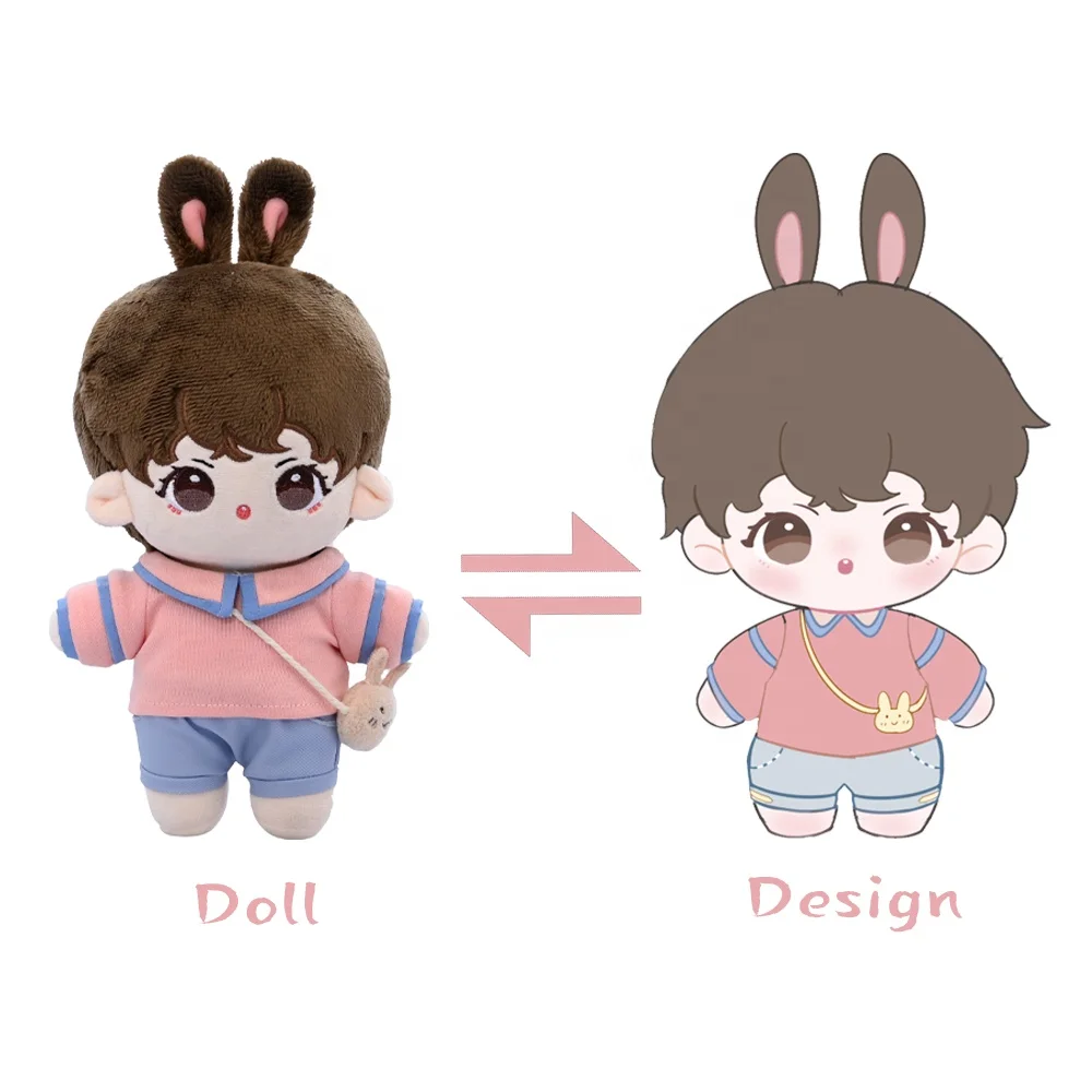 Custom Plush Dolls With Changeable Clothes Custom Plushie With Kawaii Outfits Celebrity Idol Perfect Gift For Fans 
Custom Plush Dolls With Changeable Clothes Custom Plushie With Kawaii Outfits Celebrity Idol Perfect Gift For Fans