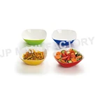 Unbreakable mixing bowl plastic square salad bowl