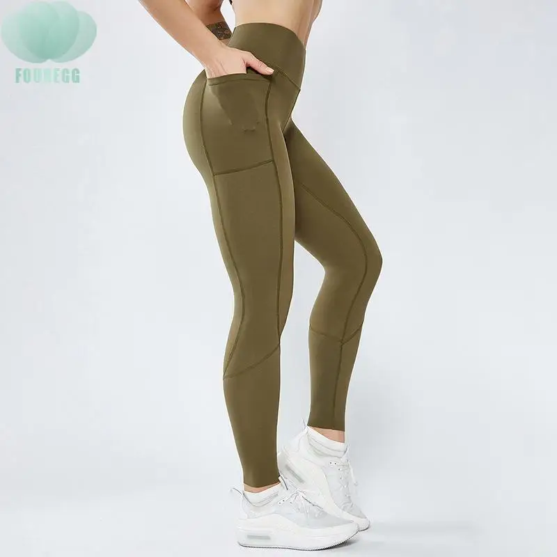 One stop Stitching pocket yoga pants double-sided polyamide high-elastic body-hugging sports high-waist fitness pants for women
One stop Stitching pocket yoga pants double-sided polyamide high-elastic body-hugging sports high-waist fitness pants for women