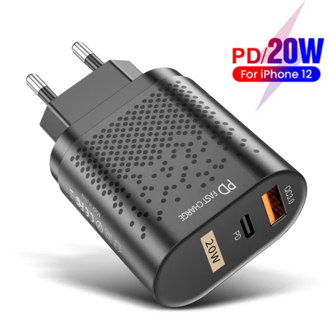SIKAI Portale Mini Dual USB Wall Charger for Iphone 20W QC3.0 Fast Charging Wall Adapter Charger for Samsung
SIKAI Portale Mini Dual USB Wall Charger for Iphone 20W QC3.0 Fast Charging Wall Adapter Charger for Samsung