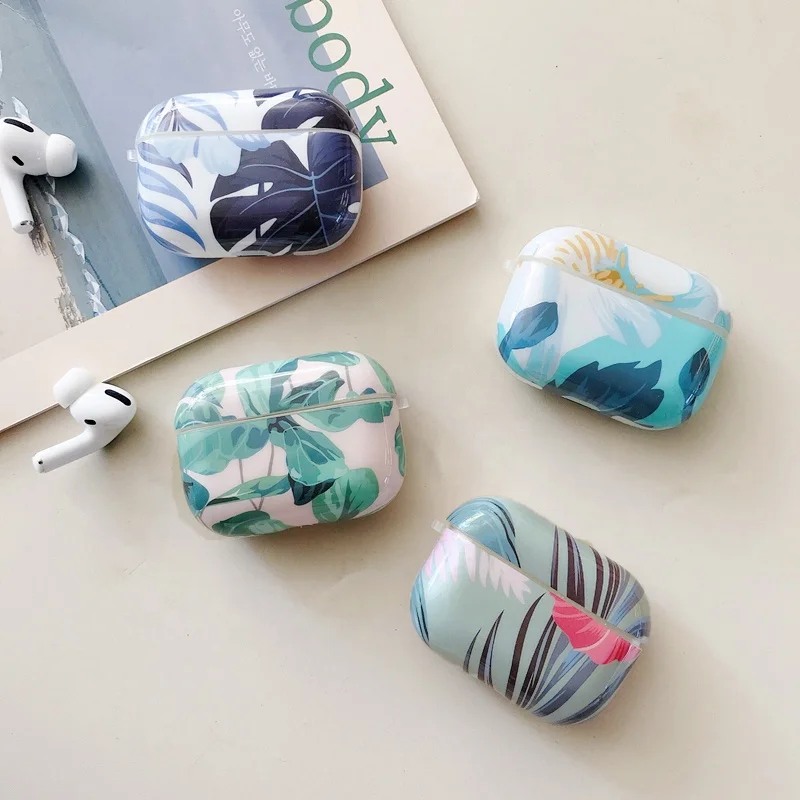 2020 Fashion Trending Leaf Pattern Custom Logo Soft TPU Earphone Holder Carrying Earphone Case, Multi options
2020 Fashion Trending Leaf Pattern Custom Logo Soft TPU Earphone Holder Carrying Earphone Case, Multi options