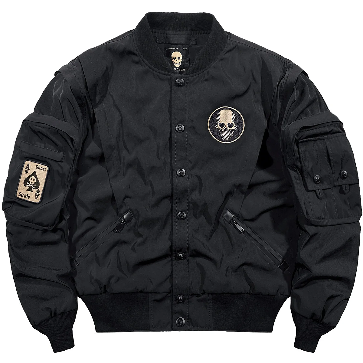 Men's Jackets Cold Winter Streetwear Satin Bomber Baseball Winter Jacket Men Jacket
Men's Jackets Cold Winter Streetwear Satin Bomber Baseball Winter Jacket Men Jacket