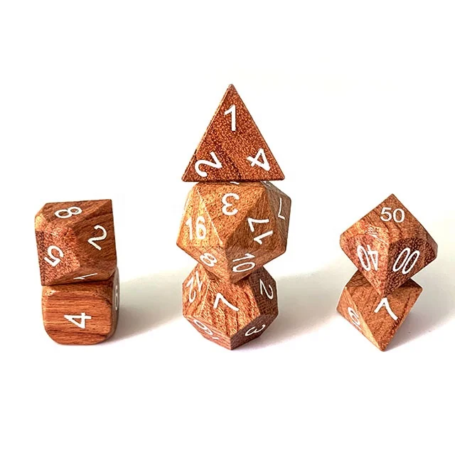 Dice Set Meta Polyhedral Dice DND Board Game Rpg Wooden -RPG Dungeons Zinc Alloy Logo Wood Customized YS CN;GUA YSW-03, Customized color
Dice Set Meta Polyhedral Dice DND Board Game Rpg Wooden -RPG Dungeons Zinc Alloy Logo Wood Customized YS CN;GUA YSW-03, Customized color