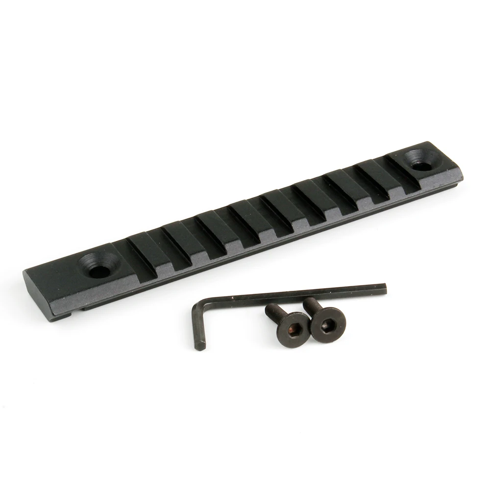 125mm Adapter 20mm Picatinny Rail Mount Aluminum for Hunting Scope and Flashlight Mount, Balck
125mm Adapter 20mm Picatinny Rail Mount Aluminum for Hunting Scope and Flashlight Mount, Balck