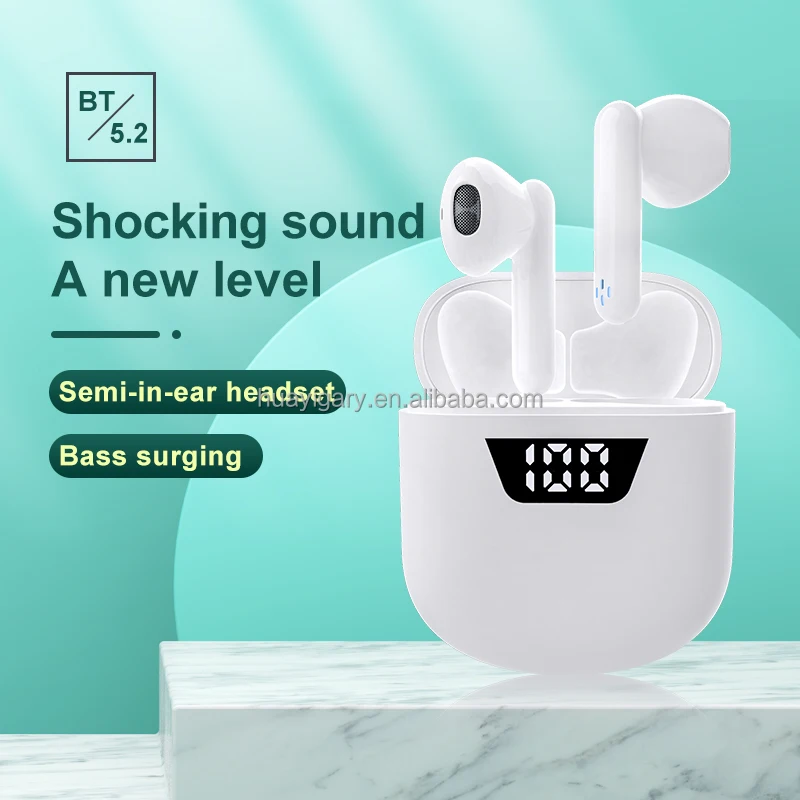 P66 TWS LED Smart Noise Reduction Wireless 5.0 Earbuds Headphones Compatible with iOS iPhone and Android
P66 TWS LED Smart Noise Reduction Wireless 5.0 Earbuds Headphones Compatible with iOS iPhone and Android