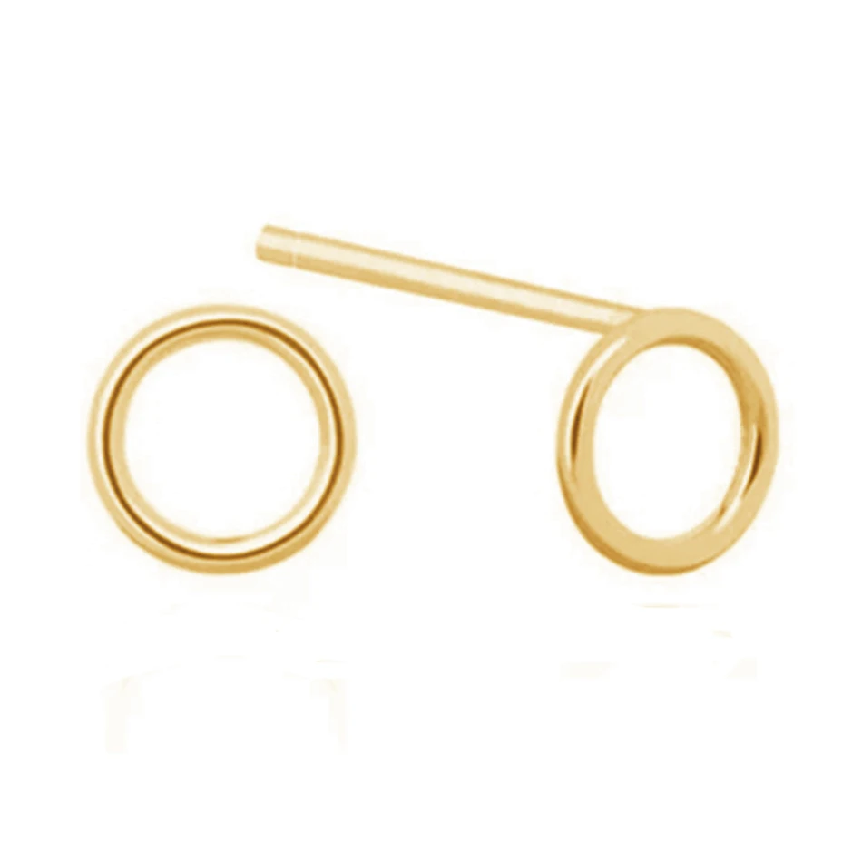 Fashion Gold Plated Jewelry For women 925 Sterling Silver 14K Gold Plated Circle Stud Earrings
Fashion Gold Plated Jewelry For women 925 Sterling Silver 14K Gold Plated Circle Stud Earrings