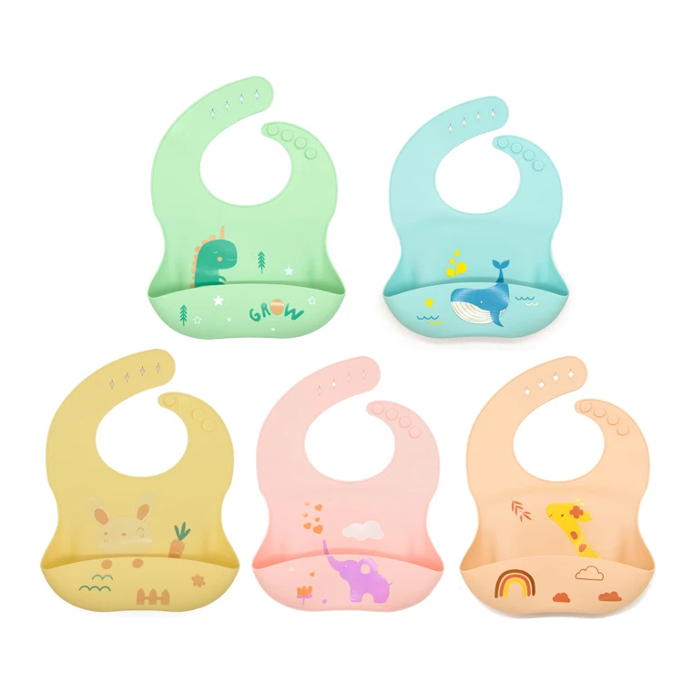 Disney Audit Factory Supplier Adjustable Custom Logo Printed Waterproof Silicone Baby Bib, Customized
Disney Audit Factory Supplier Adjustable Custom Logo Printed Waterproof Silicone Baby Bib, Customized