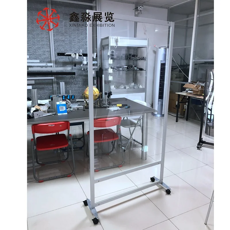 Movable Sneeze Guard,Out Door & Indoor Aluminum Transparent Screens ,Social Distancing Clear Sneeze Guard, Black
Movable Sneeze Guard,Out Door & Indoor Aluminum Transparent Screens ,Social Distancing Clear Sneeze Guard, Black