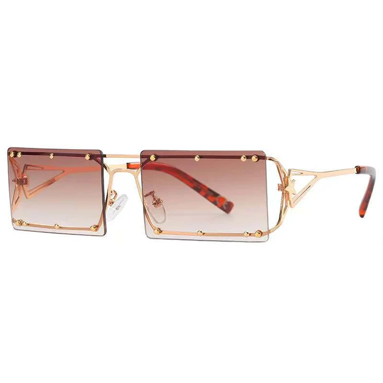 New Personality Rivet Metal Frame Sunglasses Modern Small Frame Sunglasses Men And Women Uv400 Sun Glasses
New Personality Rivet Metal Frame Sunglasses Modern Small Frame Sunglasses Men And Women Uv400 Sun Glasses