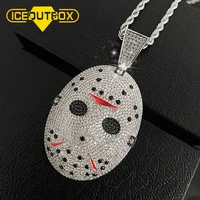 2019 Newest Horror Halloween jewelry Mens Iced Out Custom Pendant Jason Voorhees Mask Pendant Custom Pendant
2019 Newest Horror Halloween jewelry Mens Iced Out Custom Pendant Jason Voorhees Mask Pendant Custom Pendant