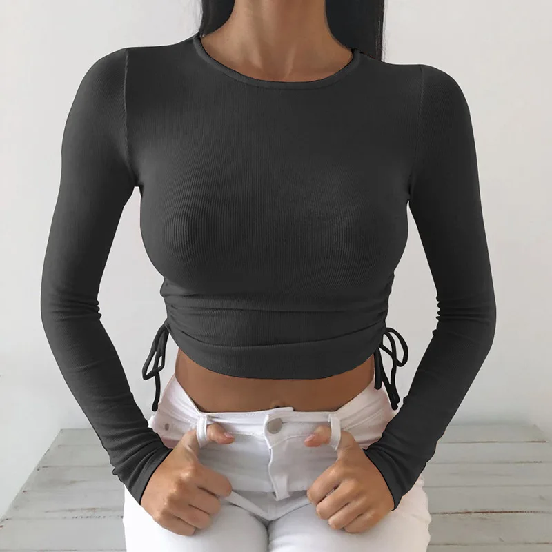 2020 Wholesale Ribbed Crop Top Ribbed Long Sleeve Crop Top Black Women Ribbed Crop Top, Mix
2020 Wholesale Ribbed Crop Top Ribbed Long Sleeve Crop Top Black Women Ribbed Crop Top, Mix