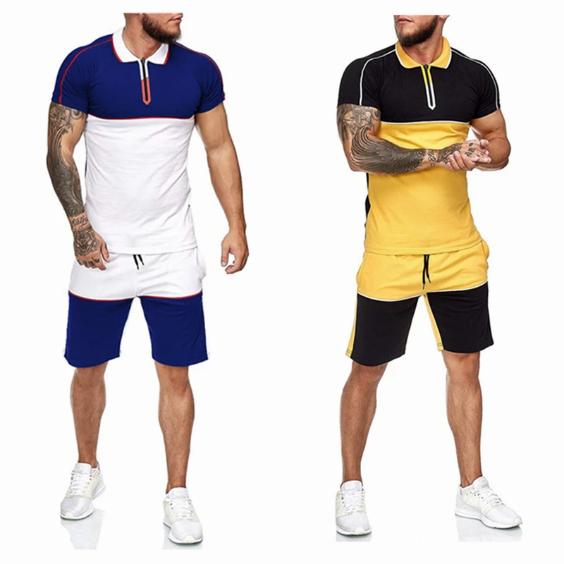 Custom Wholesale Summer Two Piece Shorts Sets Jogging Suits Sweatsuits 2 Piece Joggers Set Track Suits For Men
Custom Wholesale Summer Two Piece Shorts Sets Jogging Suits Sweatsuits 2 Piece Joggers Set Track Suits For Men