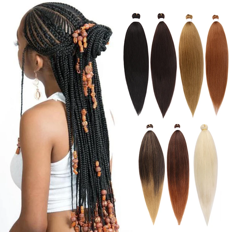 Julianna 100% kanekalon synthetic 52" prestretched braid extensions order 3 pack pre stretched kanekalon braiding hair
Julianna 100% kanekalon synthetic 52" prestretched braid extensions order 3 pack pre stretched kanekalon braiding hair