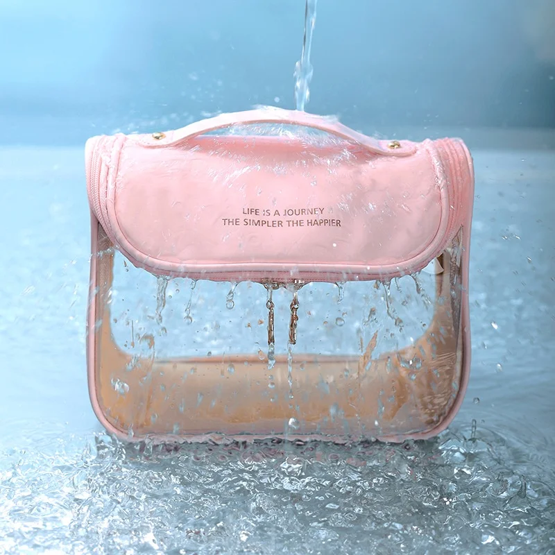 Factory Custom Fashion Logo Leather Clear PVC Travel Toiletry Cosmetic Bag Premium Makeup Pink Case for Women
Factory Custom Fashion Logo Leather Clear PVC Travel Toiletry Cosmetic Bag Premium Makeup Pink Case for Women