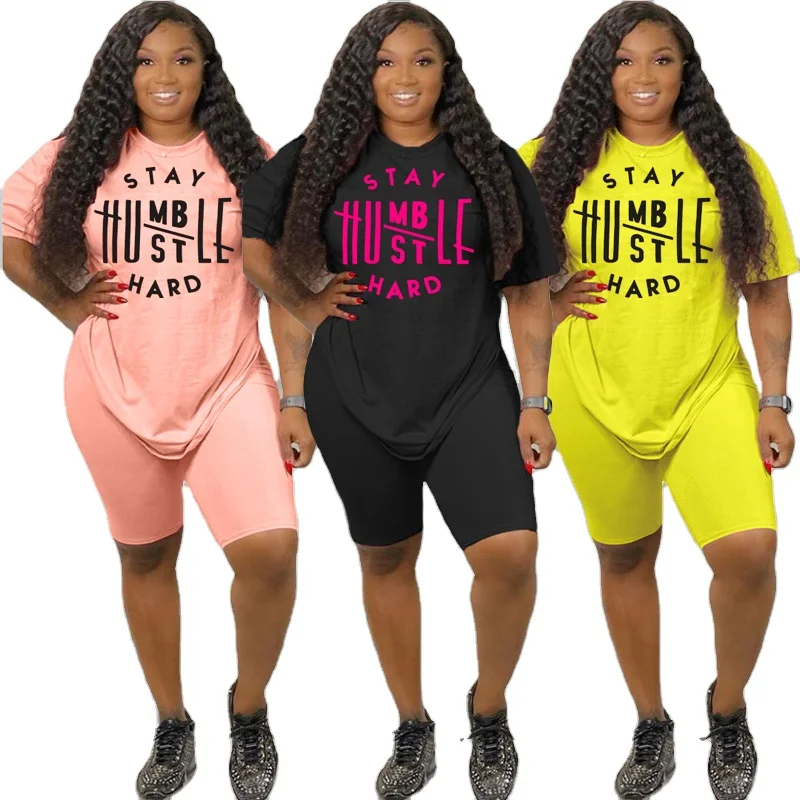 L 2021 Summer Plus Size Two Piece Clothing Set Fashion Letter Printed Outfit Casual Suit 2 Piece Sets for Women, Pink, black,pink 2, black 2,
L 2021 Summer Plus Size Two Piece Clothing Set Fashion Letter Printed Outfit Casual Suit 2 Piece Sets for Women, Pink, black,pink 2, black 2,