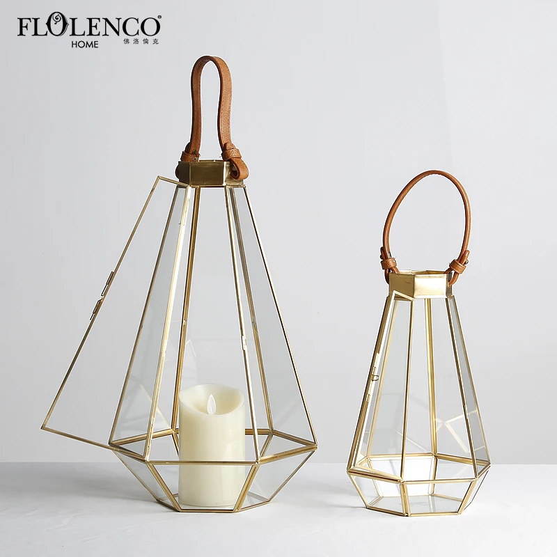 European Vintage Safe Gold Candlestick Holders Tea Light Geometric Table Lantern Clear Glass Hurricane Lantern Candle Holders
European Vintage Safe Gold Candlestick Holders Tea Light Geometric Table Lantern Clear Glass Hurricane Lantern Candle Holders