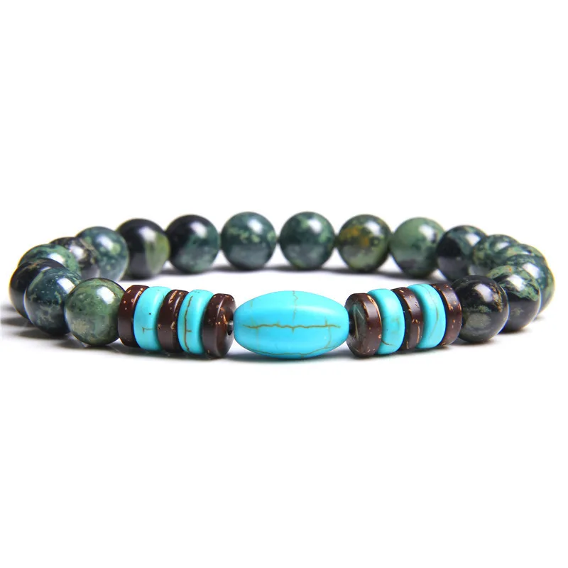 Diffuser Jewelry Fashion Trendy Handmade 8MM Natural Turquoise Lava Stone Beads Bracelet for Women Men
Diffuser Jewelry Fashion Trendy Handmade 8MM Natural Turquoise Lava Stone Beads Bracelet for Women Men