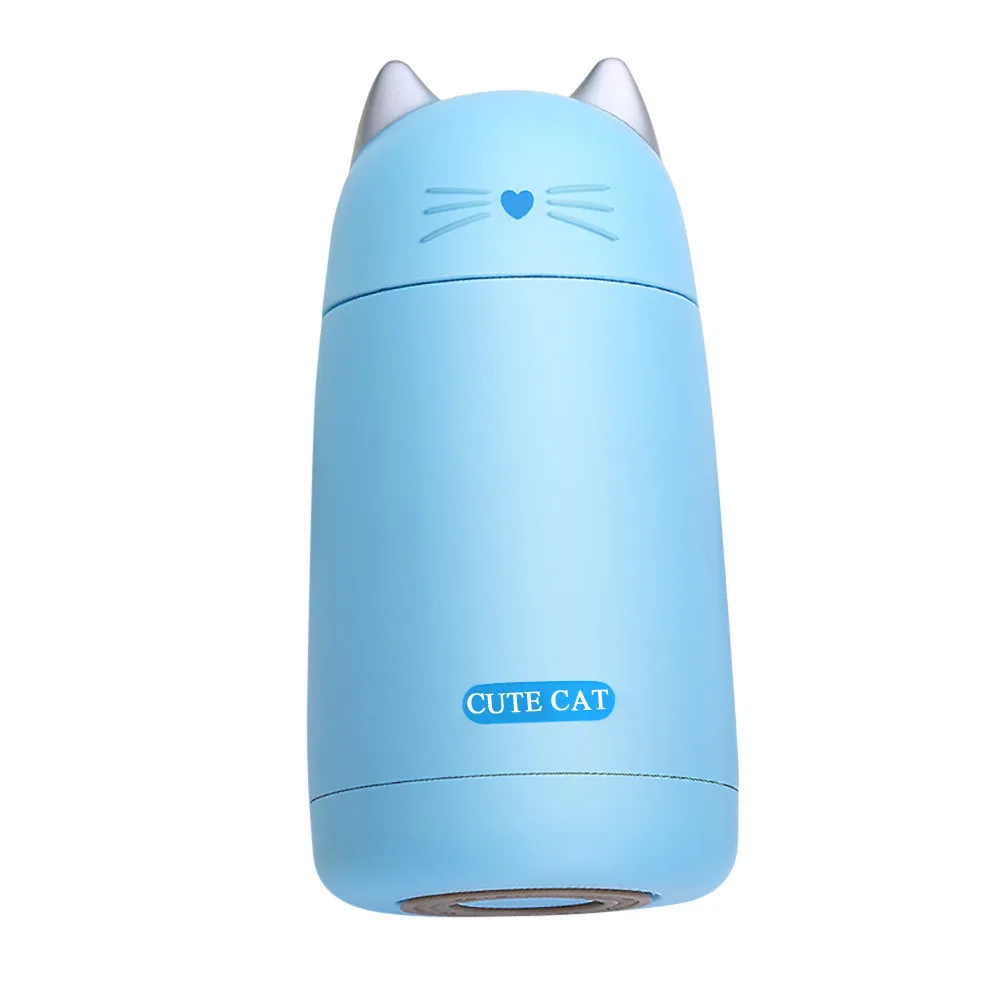 2020 Fashionable Mini Cute Cat Thermos Portable Stainless Steel Hot Water Bottle Travel Cup drinkware, White pink black blue
2020 Fashionable Mini Cute Cat Thermos Portable Stainless Steel Hot Water Bottle Travel Cup drinkware, White pink black blue
