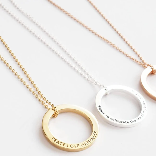 simple 925 sterling silver circle pendant custom engrave names letter birthstone necklace, Silver/18k gold/rose gold
simple 925 sterling silver circle pendant custom engrave names letter birthstone necklace, Silver/18k gold/rose gold