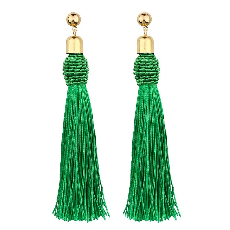 Ethnic Bohemia Women Dangle Drop Earrings Gold Tassel Earrings for Women Fashion Jewelry, Rose,yellow, brown,pink, black, green, red, light pink, gray , beige
Ethnic Bohemia Women Dangle Drop Earrings Gold Tassel Earrings for Women Fashion Jewelry, Rose,yellow, brown,pink, black, green, red, light pink, gray , beige