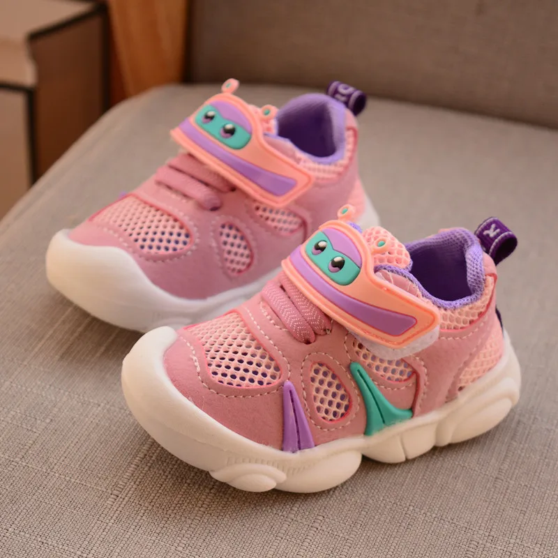 Antiskid Toddler Shoes New Born Kids Breathable Mesh Safety Baby Prewalker Shoes, Pink,white
Antiskid Toddler Shoes New Born Kids Breathable Mesh Safety Baby Prewalker Shoes, Pink,white