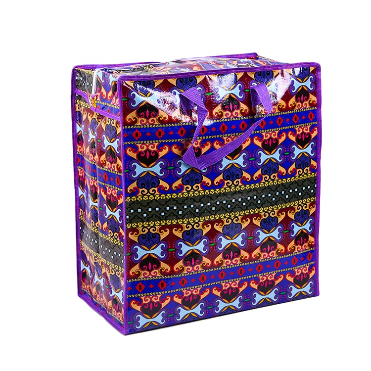 Hot Selling Design PP Woven Bag Handbag Promotional Shopping Bag Reusable Bag With Zipper, Color mix
Hot Selling Design PP Woven Bag Handbag Promotional Shopping Bag Reusable Bag With Zipper, Color mix