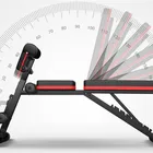 Exercise Bench Fitness Equipment Home Adjustable Exercise Biceps Triceps Curl Multi Flat Bench Press