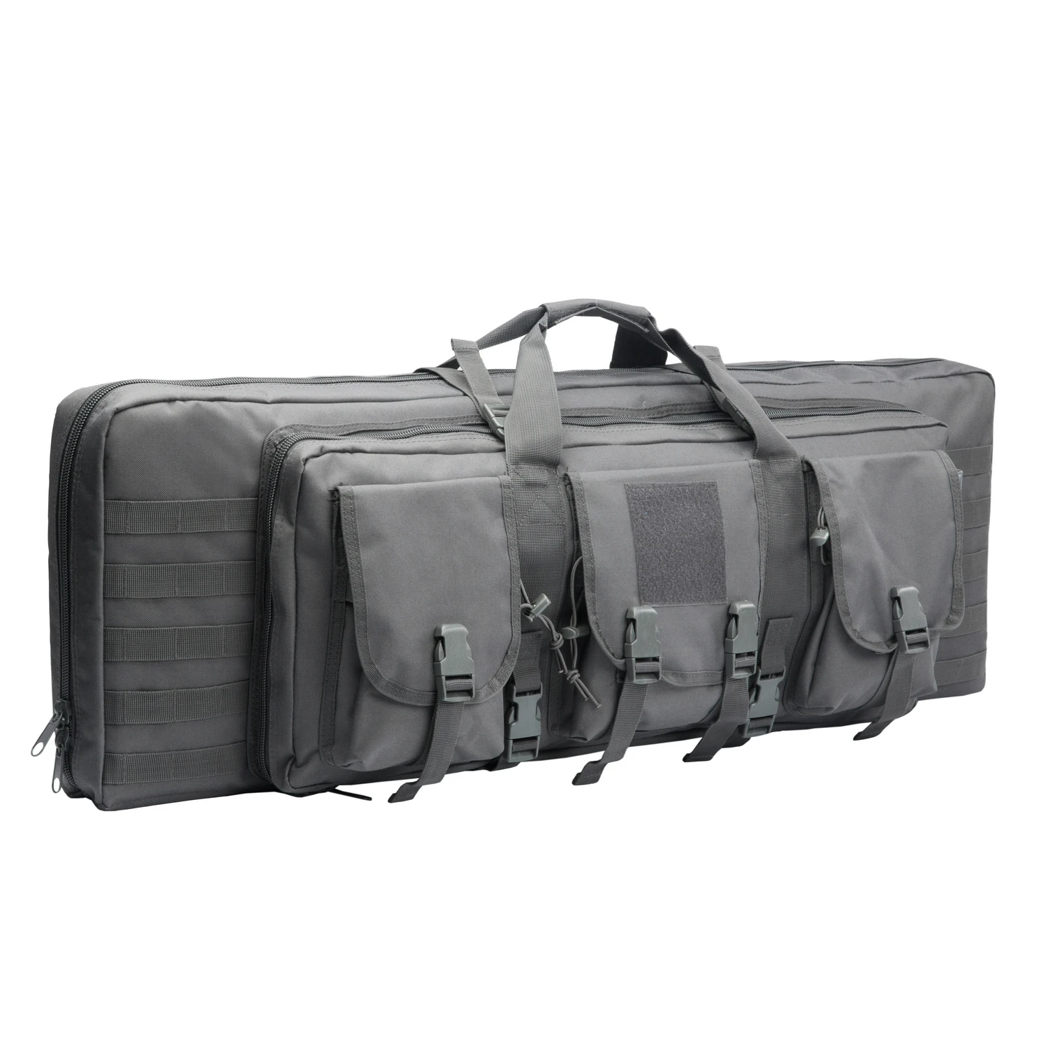 US Inventory 38 Inch Tactical Men's Deluxe Padded Weapons Case Army Hunting Rifle Gun Bag, Gray-gun bag
US Inventory 38 Inch Tactical Men's Deluxe Padded Weapons Case Army Hunting Rifle Gun Bag, Gray-gun bag