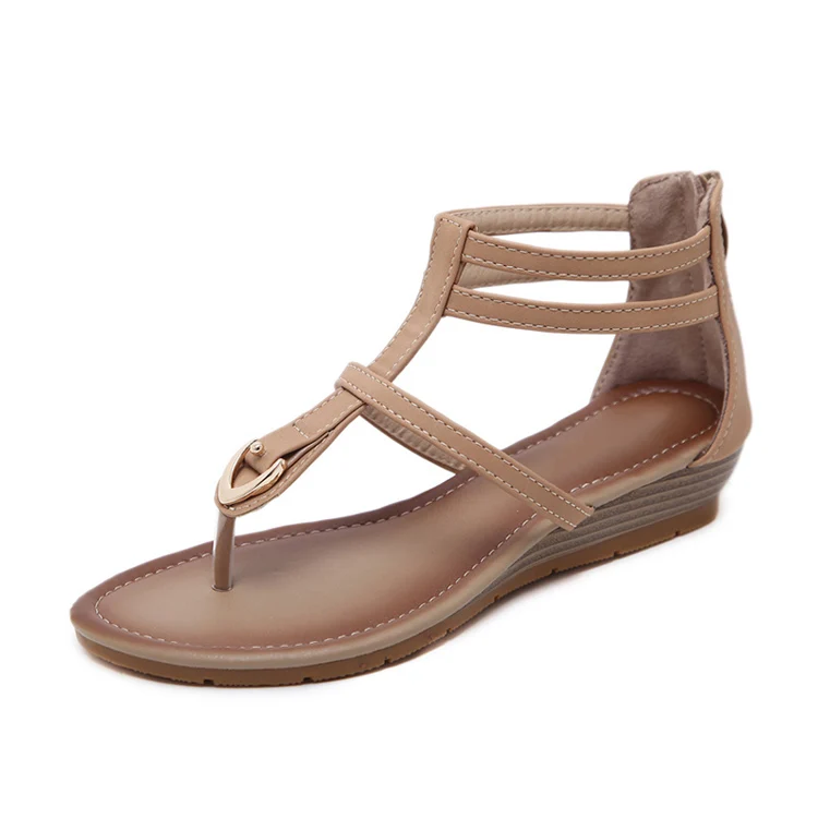 New flip-toe comfortable midsole sandals for women back wrapped students' casual wedges and open-toe shoes
New flip-toe comfortable midsole sandals for women back wrapped students' casual wedges and open-toe shoes