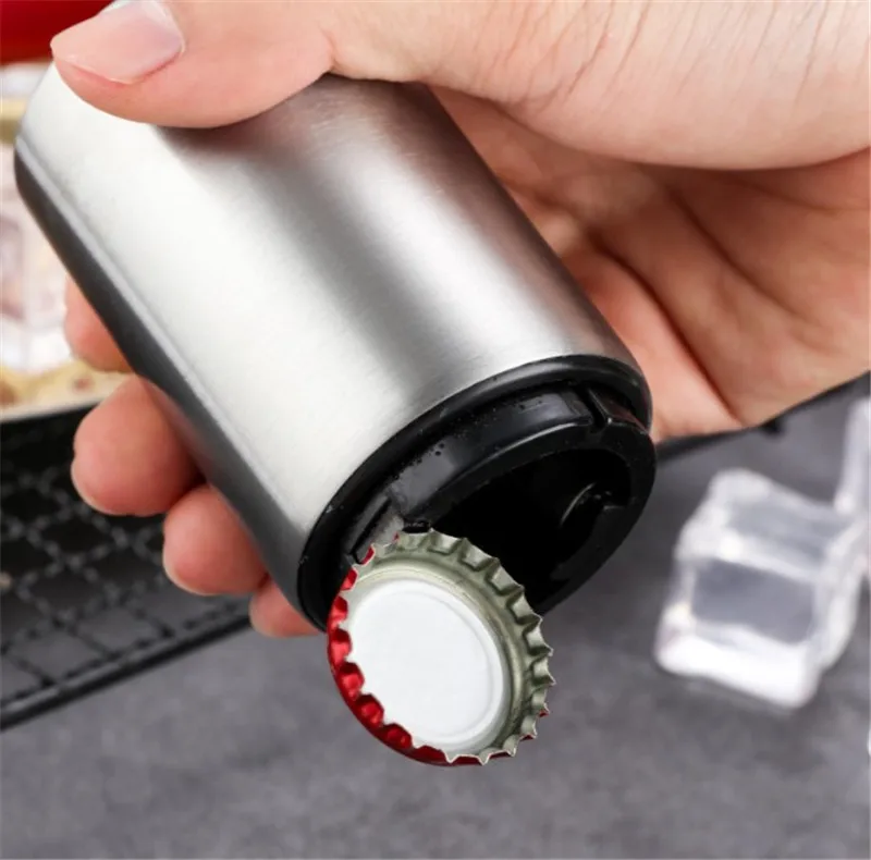 New Beer Bottle Opener Magnetic Automatic Novelty Kitchen Gadgets Tools Kitchen Accessories Stainless Steel Pressing Opener, Silver,gold,rose gold,black,colorful
New Beer Bottle Opener Magnetic Automatic Novelty Kitchen Gadgets Tools Kitchen Accessories Stainless Steel Pressing Opener, Silver,gold,rose gold,black,colorful