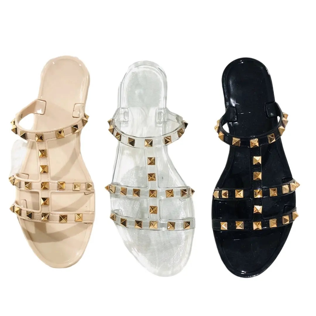 Women's Jelly Toe Studs Rivet Best Selling Plus Size Slippers Platform Standalone Sandals
Women's Jelly Toe Studs Rivet Best Selling Plus Size Slippers Platform Standalone Sandals