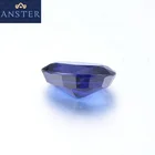 Loose gemstone Lab created blue sapphire beads pear and oval shape for sapphire ring in stock