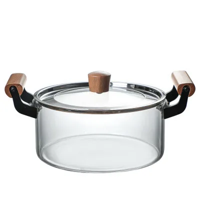 New Design Wooden Handle Clear Glass Cookware Set Glass Lid Cooking Pot Factory Supply Price
New Design Wooden Handle Clear Glass Cookware Set Glass Lid Cooking Pot Factory Supply Price