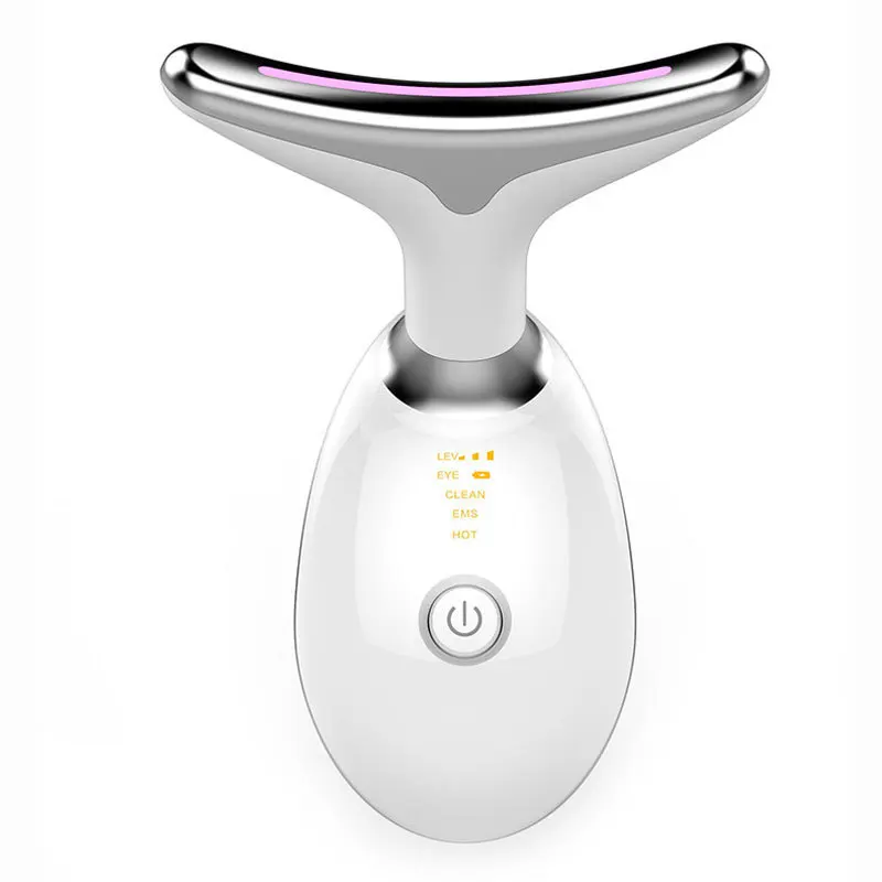 Three Color Light EMS Lifting Neck Massager Vibration Anti Wrinkle Tool Lifting Anti-Ageing Beauty Neck Massage
Three Color Light EMS Lifting Neck Massager Vibration Anti Wrinkle Tool Lifting Anti-Ageing Beauty Neck Massage