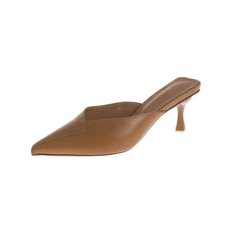 Amazon Hot Sale Summer Ladies Sandals And Slippers Solid Color Pointed Toe Stiletto Ladies Heel Sandals
Amazon Hot Sale Summer Ladies Sandals And Slippers Solid Color Pointed Toe Stiletto Ladies Heel Sandals