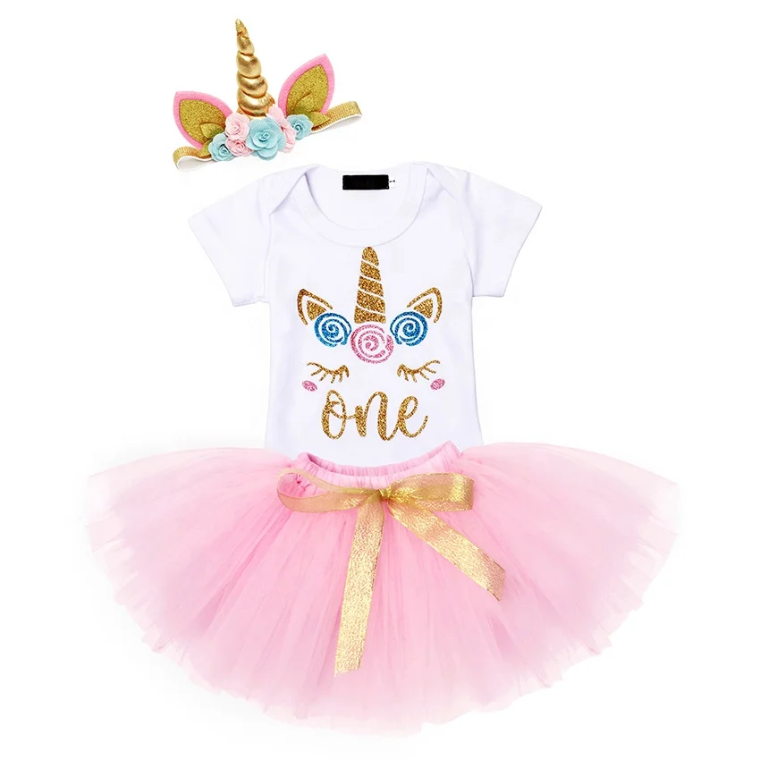 New Arrival Newborn girls party dress 1st Birthday Party Unicorn clothing 3Pcs headbands set Baby cotton outfit
New Arrival Newborn girls party dress 1st Birthday Party Unicorn clothing 3Pcs headbands set Baby cotton outfit