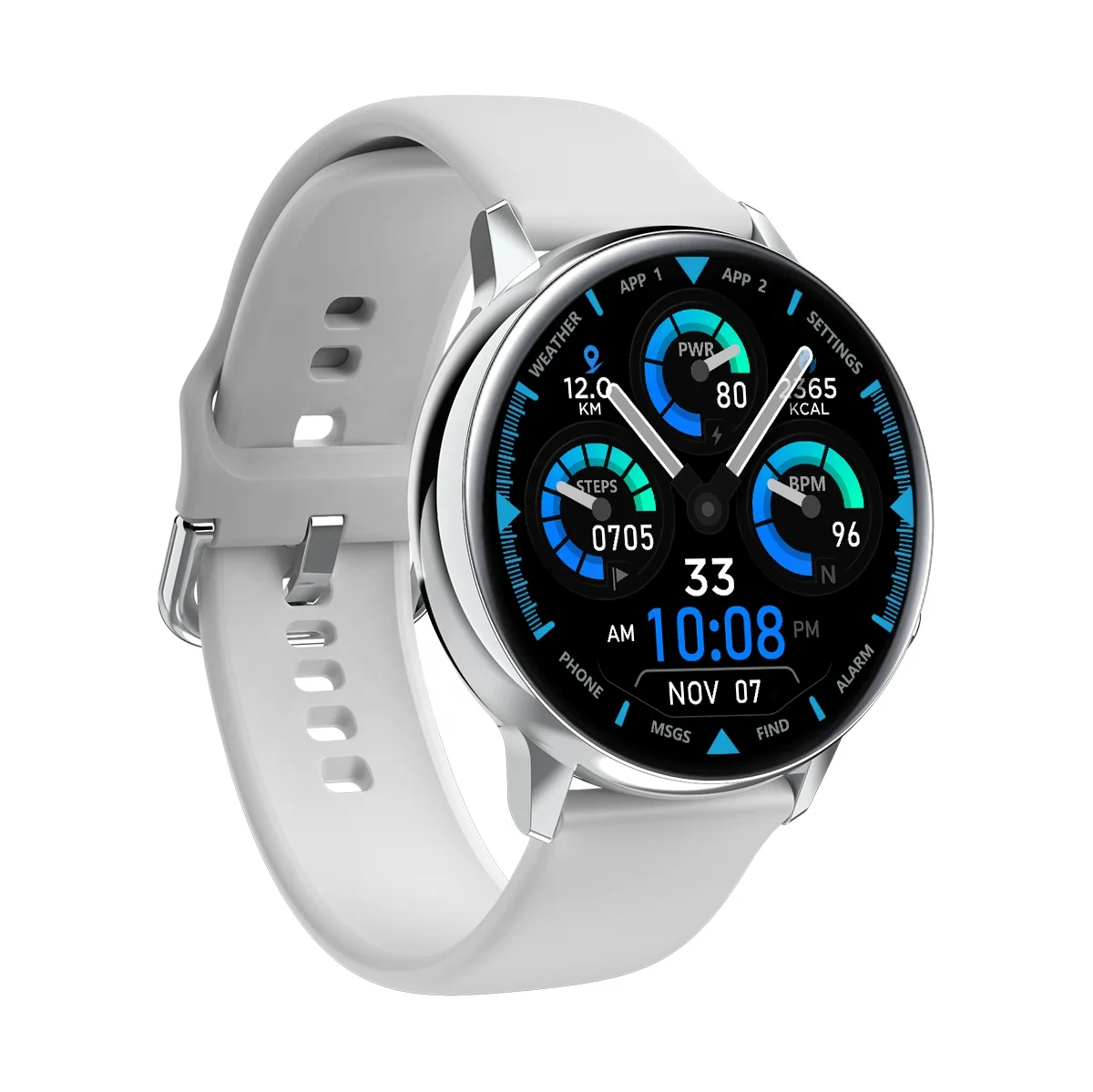 For Samsung Huawei 1.2 Inch SG2 Round Screen Edible Silicone Watchband Heart Rate Monitor Smart Watch Series 5
For Samsung Huawei 1.2 Inch SG2 Round Screen Edible Silicone Watchband Heart Rate Monitor Smart Watch Series 5