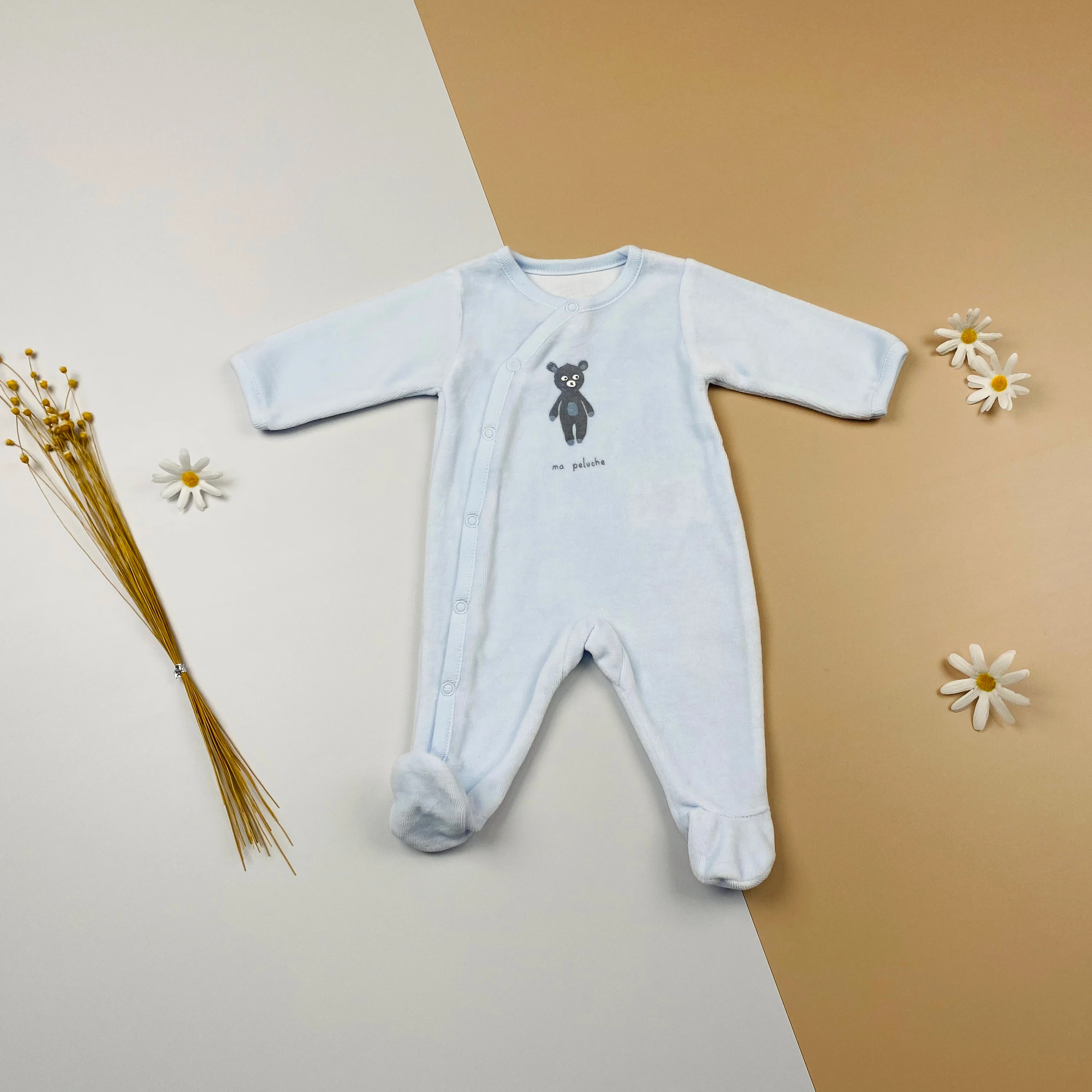 Cheap Cartoon Pattern Blue Comfortable Versatile And Safe Cotton Wholesale Romper Baby Clothes, Customizable
Cheap Cartoon Pattern Blue Comfortable Versatile And Safe Cotton Wholesale Romper Baby Clothes, Customizable