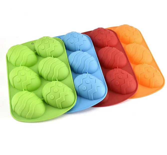 Hot Selling 110G Handmade 3D Candle Chocolate Hollow Easter Dinasaur Egg Shaped Silicone Mold Tray, Red, orange, blue, green, purple
Hot Selling 110G Handmade 3D Candle Chocolate Hollow Easter Dinasaur Egg Shaped Silicone Mold Tray, Red, orange, blue, green, purple